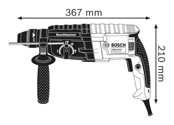 BOSCH GBH 240 Busaci cekic sa SDS sustavom alati matic 881343884 Alati Matić Alati vrhunske cijene i kvalitete
