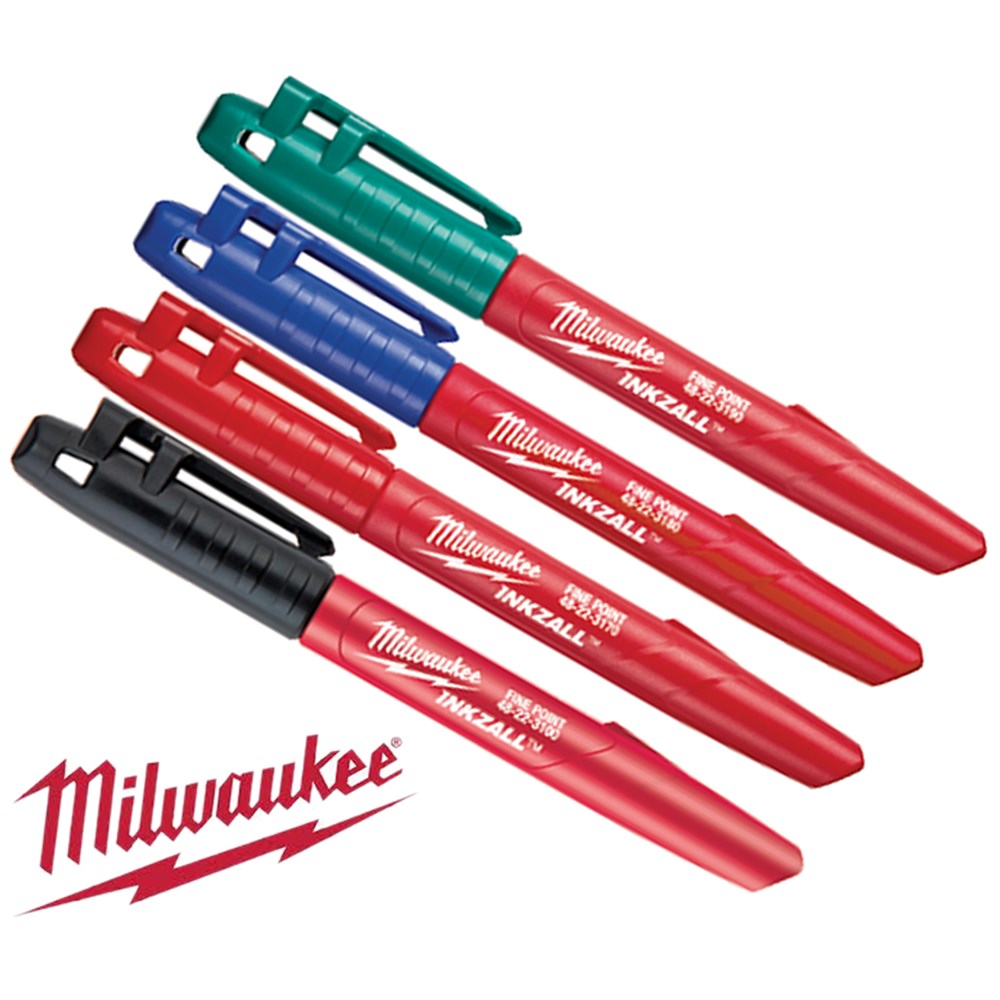 Milwaukee set markera u boji 4 kom Alati Matić Alati vrhunske cijene i kvalitete