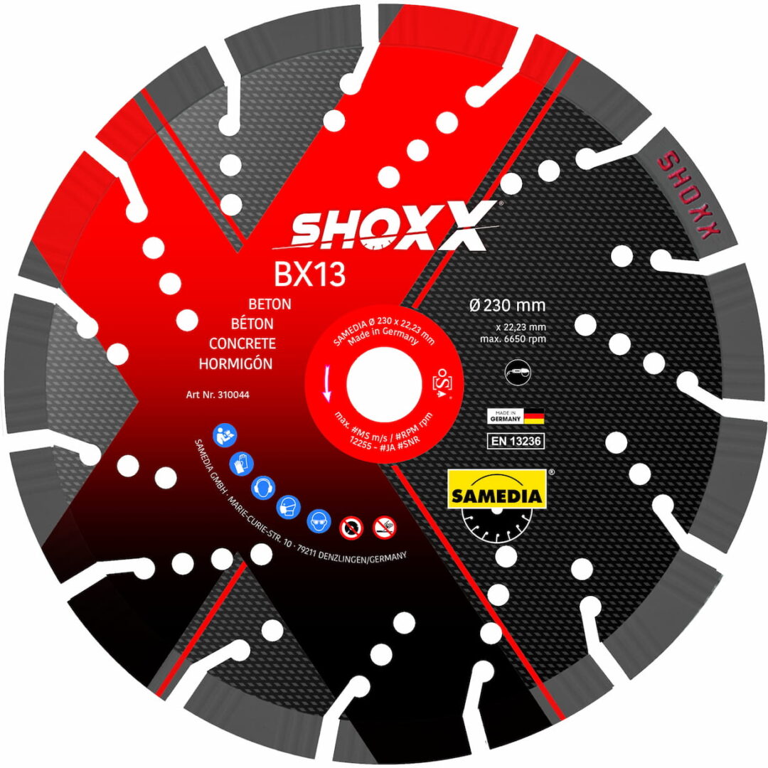 SAMEDIA rezna ploča SHOXX BX13