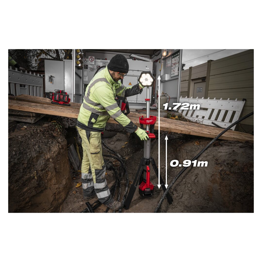 Milwaukee M18SAL2-502B aku. LED svjetiljka - Slika 4