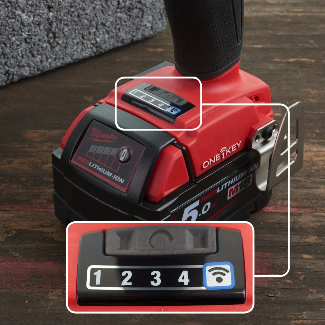 Milwaukee M18 ONEFHIWF12-502X set akumulatorski udarni stezač - Slika 3