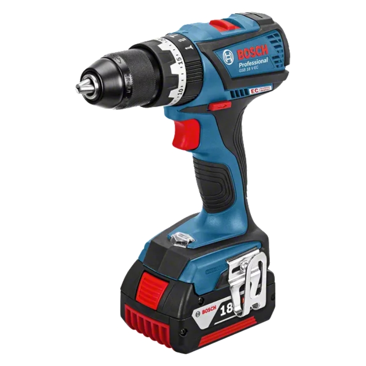 BOSCH GSB 18V-EC akumulatorska udarna bušilica-izvijač