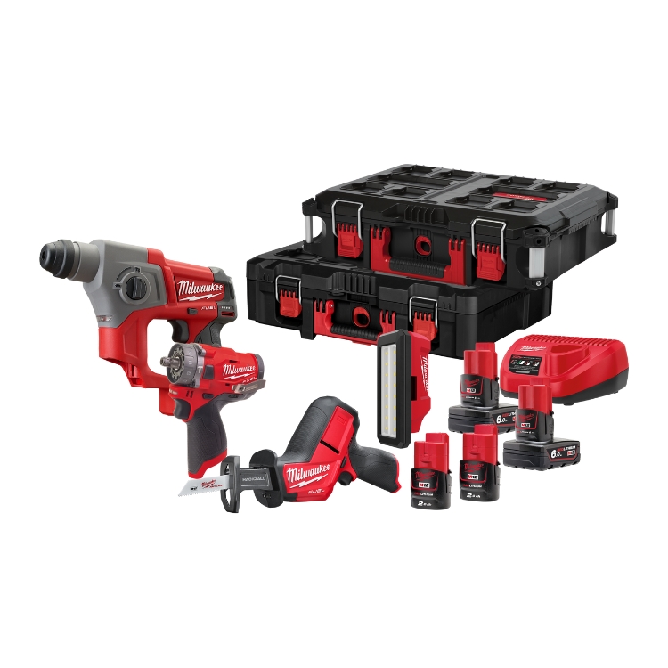 Milwaukee M12FPP4C-624PEU akumulatorski komplet alata