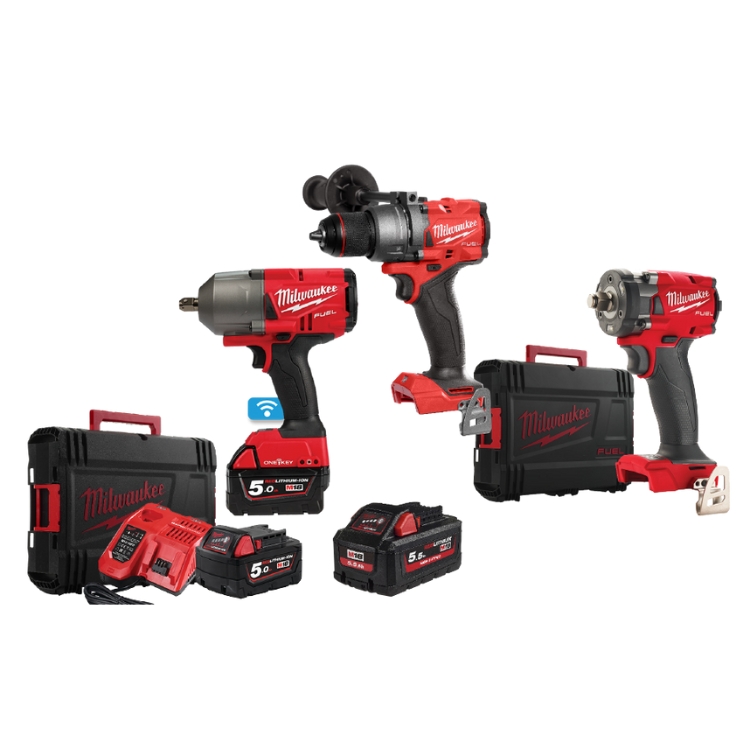 Milwaukee M18FPP3A-503 akumulatorski komplet alata