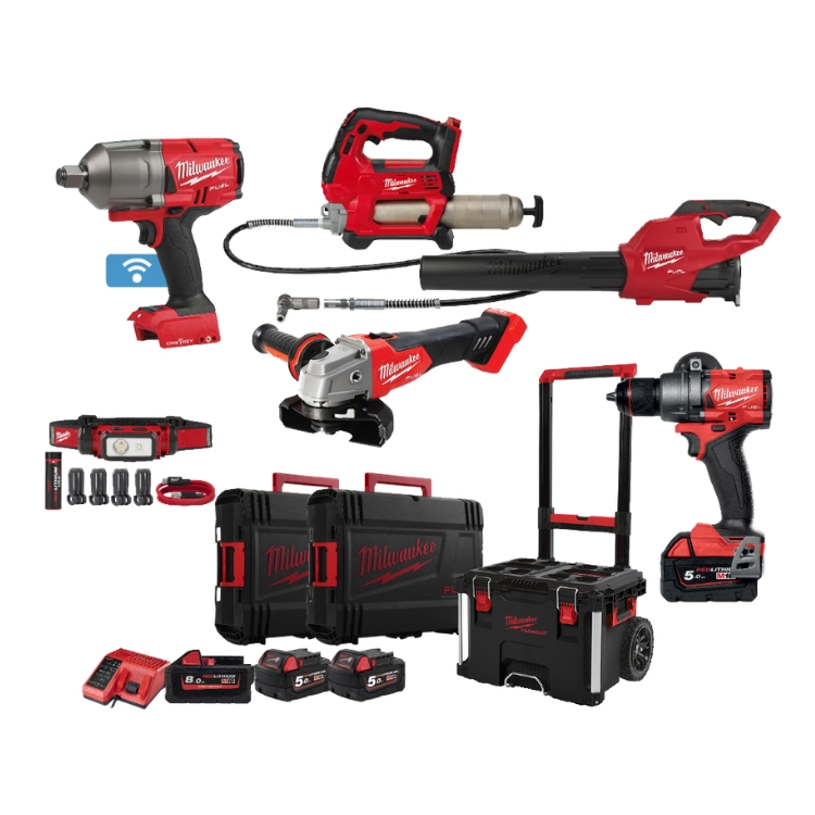 Milwaukee M18FPP5P-853 akumulatorski komplet alata