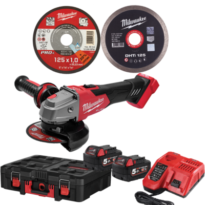 Milwaukee M18FSAG125XB100P 502P akumulatorska kutna brusilica alati matic 15082021 Alati Matić Alati vrhunske cijene i kvalitete