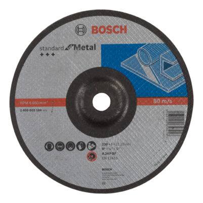 BOSCH brusna ploca standard metal 230x6mm alati matic 198644 Alati Matić Alati vrhunske cijene i kvalitete