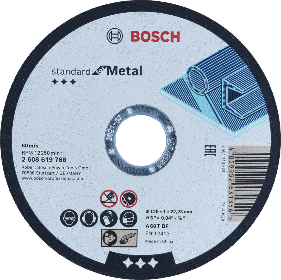 BOSCH rezna ploca standard metal 125x1mm alati matic 198642 Alati Matić Alati vrhunske cijene i kvalitete