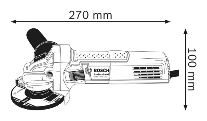 BOSCH GWS 750 115MM KUTNA BRUSILICA alati matic 576066063 Alati Matić Alati vrhunske cijene i kvalitete