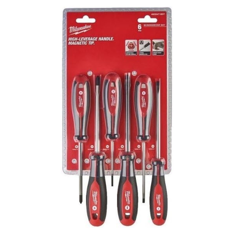 Milwaukee ODVIJAČ MAGNETNI TRI-LOBE TORX SET- 6KOM