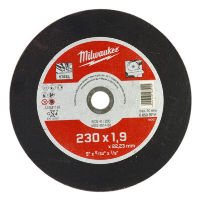 Milwaukee REZNA PLOCA ZA METAL SCS41 230X1.9MM alati matic 172467434 Alati Matić Alati vrhunske cijene i kvalitete