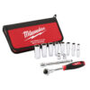 Milwaukee SET NASADNIH KLJUCEVA S RACNOM 38 10 19MM alati matic 277609066 Alati Matić Alati vrhunske cijene i kvalitete