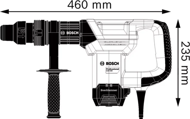 BOSCH GSH 500 udarni cekic alati matic 881343883 Alati Matić Alati vrhunske cijene i kvalitete