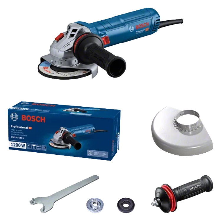 BOSCH GWS 12-125 S električna kutna brusilica