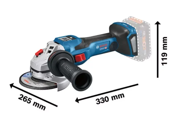 BOSCH GWS 18V 15 SC akumulatorska kutna brusilica alati matic 881343884 Alati Matić Alati vrhunske cijene i kvalitete