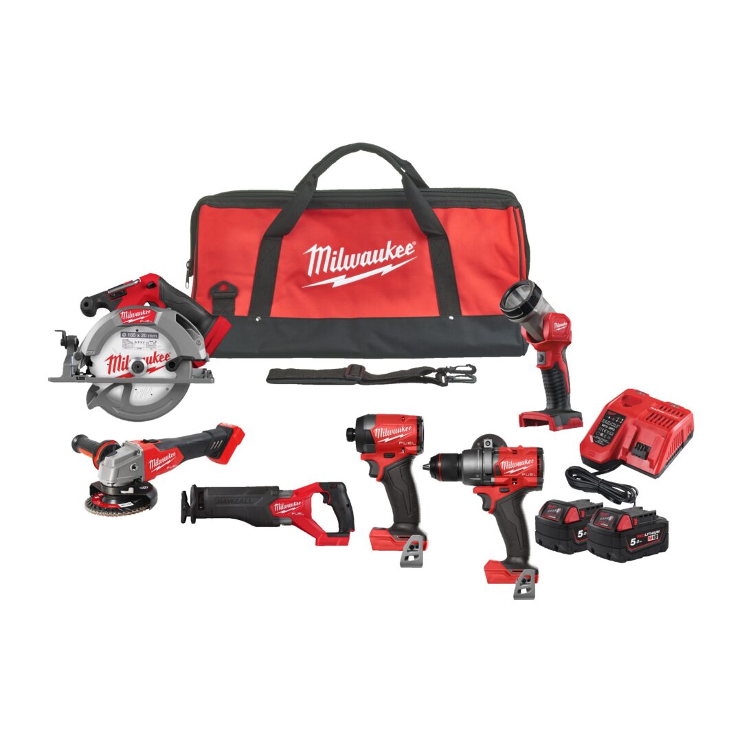 Milwaukee M18FPP6G3-502B akumulatorski komplet alata