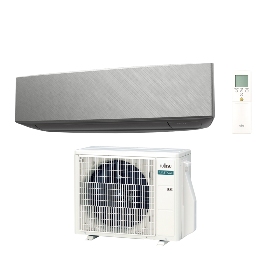 Fujitsu Design Inverter 3,4 kW - crna - ASEG12KETF-B/AOEG12KETA