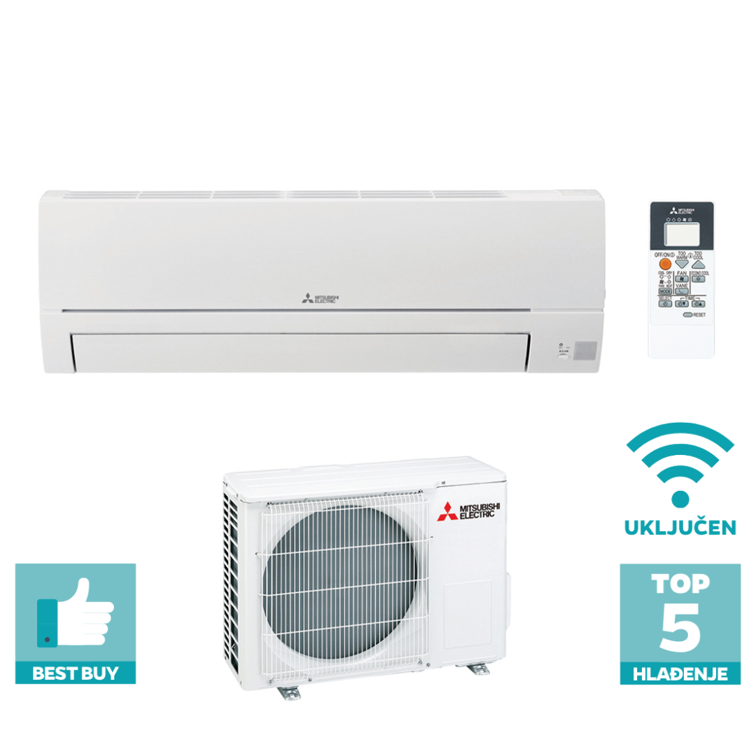 Mitsubishi Electric Standard Eco Inverter 3,5 kW - MSZ-HR35VFK/MUZ-HR35VF