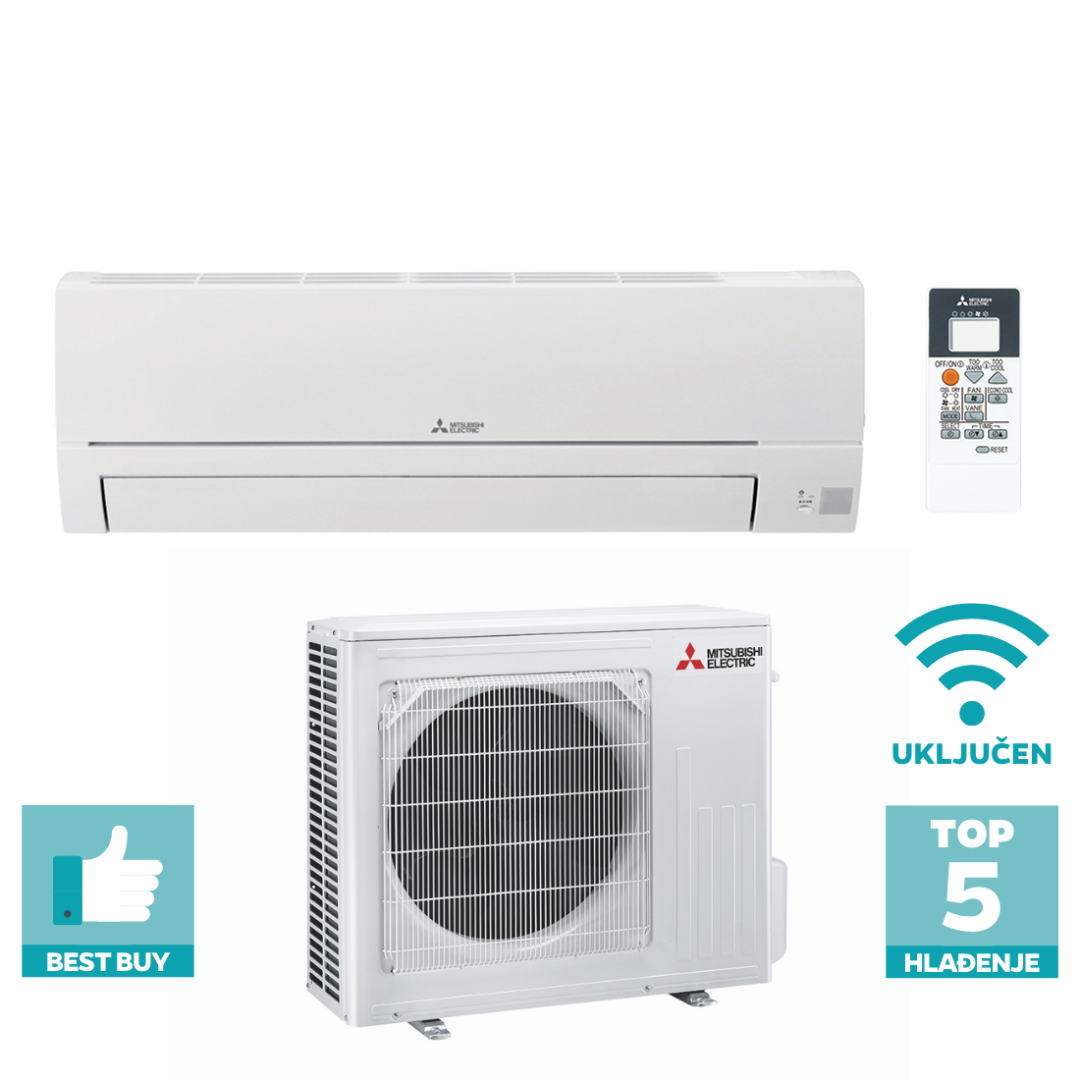 Mitsubishi Electric Standard Eco Inverter 6,1 kW - MSZ-HR60VFK/MUZ-HR60VF