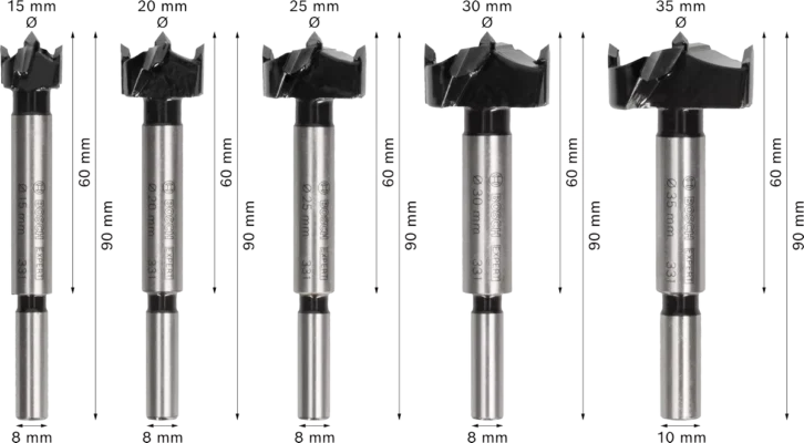 BOSCH 5 dijelni set Expert karbidnih svrdla za drvo alati matic 881347571 Alati Matić Alati vrhunske cijene i kvalitete