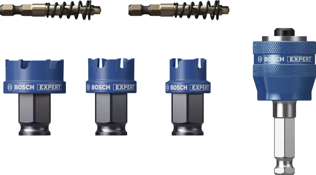 BOSCH 6-dijelni set Expert kruna sa adapterom Sheet Metal - Slika 2