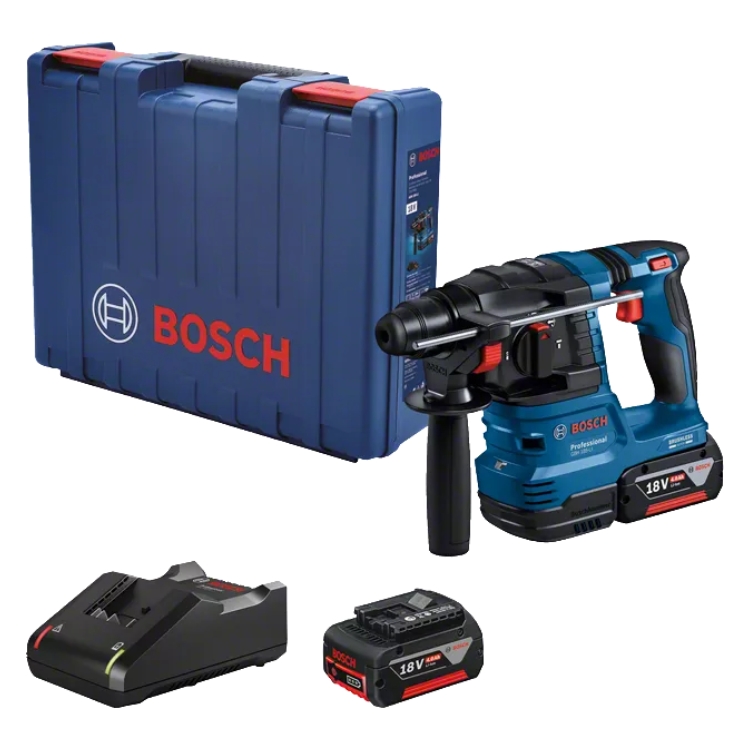 BOSCH aku bušaći čekić GBH 185-LI 2xAku 18V 4,0Ah + kovčeg