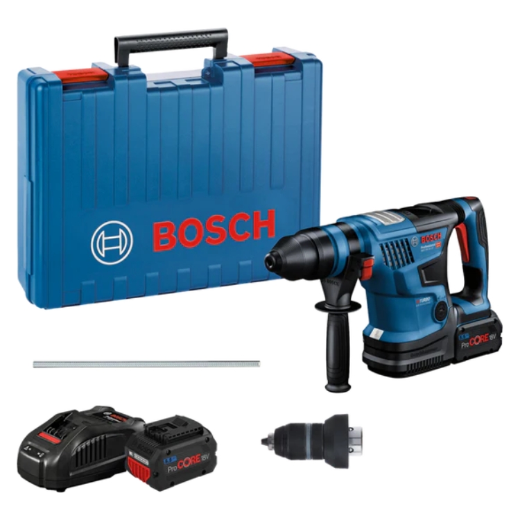 BOSCH aku bušaći čekić GBH 18V-34 CF 2xAku 18V ProCORE 8,0Ah + kovčeg