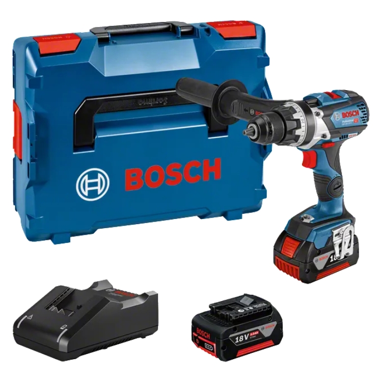 BOSCH aku bušilica GSR 18V-110 C 2xAku 18V 5,0Ah + L-BOXX