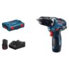 BOSCH aku bušilica-izvijač GSR 12V-35 2xAku 12V 3,0Ah + L-BOXX