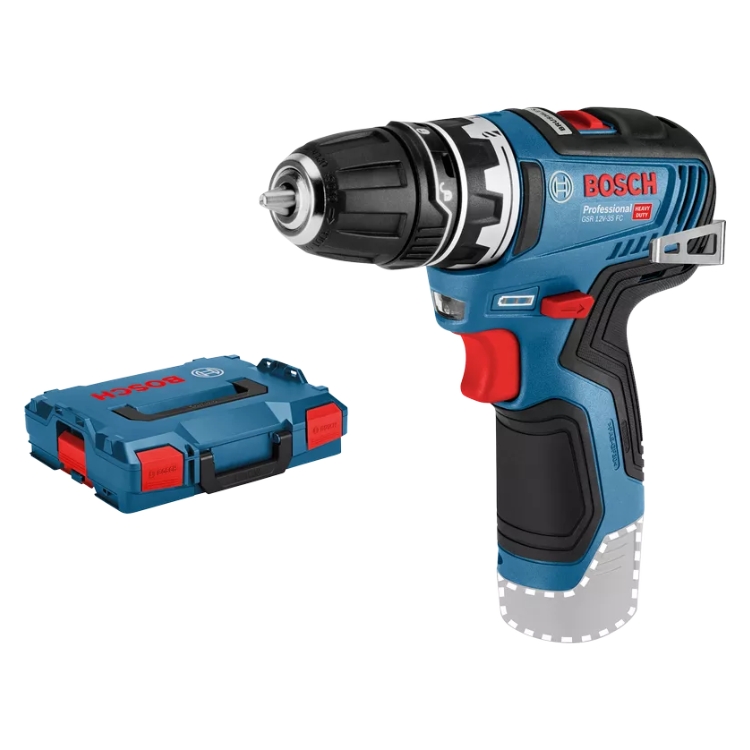 BOSCH aku bušilica-izvijač GSR 12V-35 FC + L-BOXX