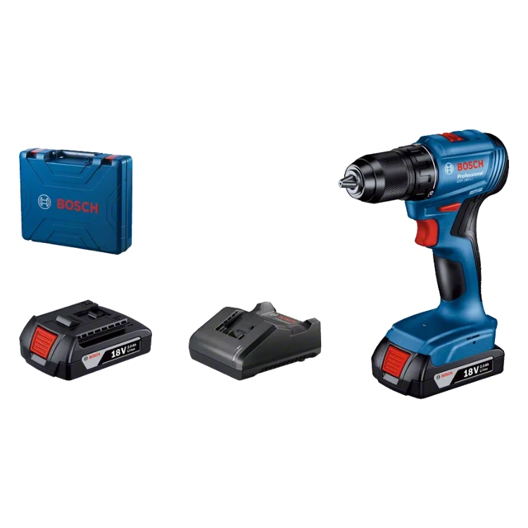 BOSCH aku bušilica-izvijač GSR 185-LI 2xAku 18V 2,0Ah + kovčeg
