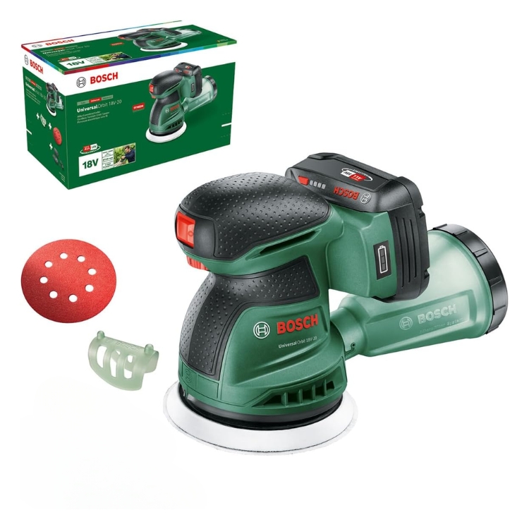 BOSCH aku ekscentarska brusilica UniversalOrbit 18V-20