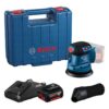 BOSCH aku ekscentrična brusilica GEX 185-LI 1xAku 18V 4,0Ah + kovčeg