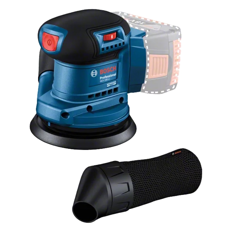 BOSCH aku ekscentrična brusilica GEX 185-LI
