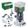 BOSCH aku glodalica rubova AdvancedTrimRouter 18V-8 + postolja + kovčeg