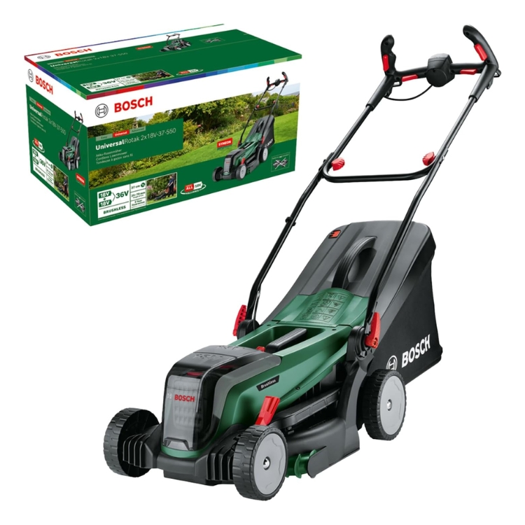 BOSCH aku kosilica UniversalRotak 2x18V-37-550