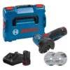 BOSCH aku kutna brusilica GWS 12V-76 2xAku 12V 3,0Ah + L-BOXX