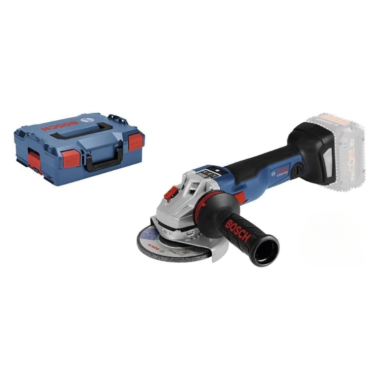 BOSCH aku kutna brusilica GWS 18V-10 SC 150mm + L-BOXX