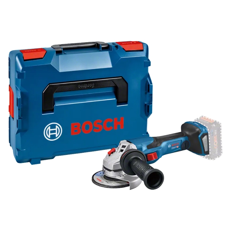 BOSCH aku kutna brusilica GWS 18V-15 C + L-BOXX