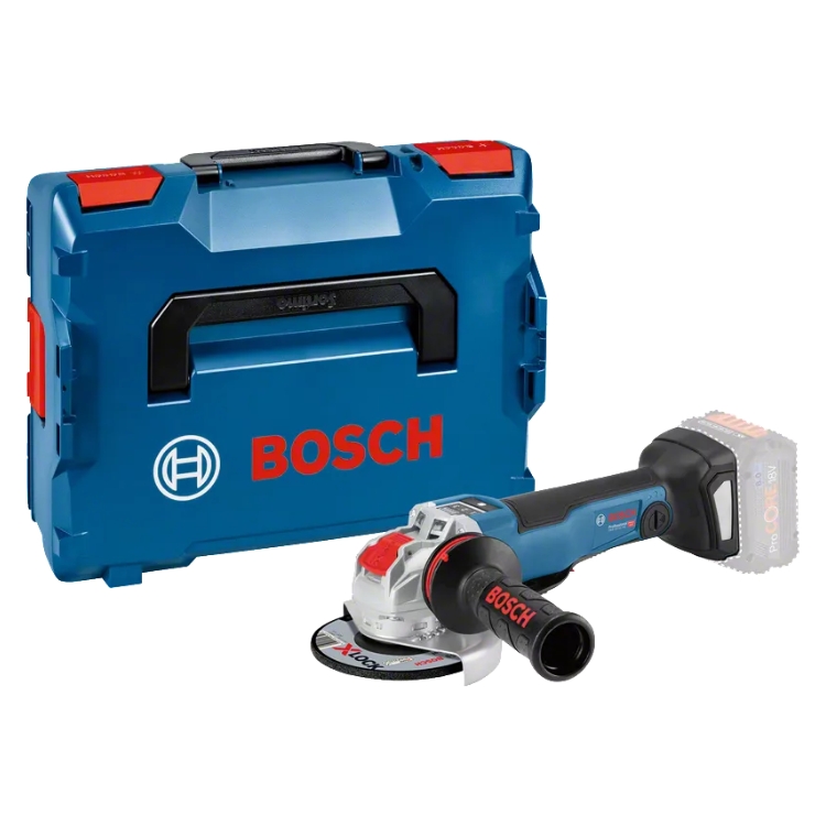 BOSCH aku kutna brusilica GWX 18V-10 PSC 125mm + L-BOXX