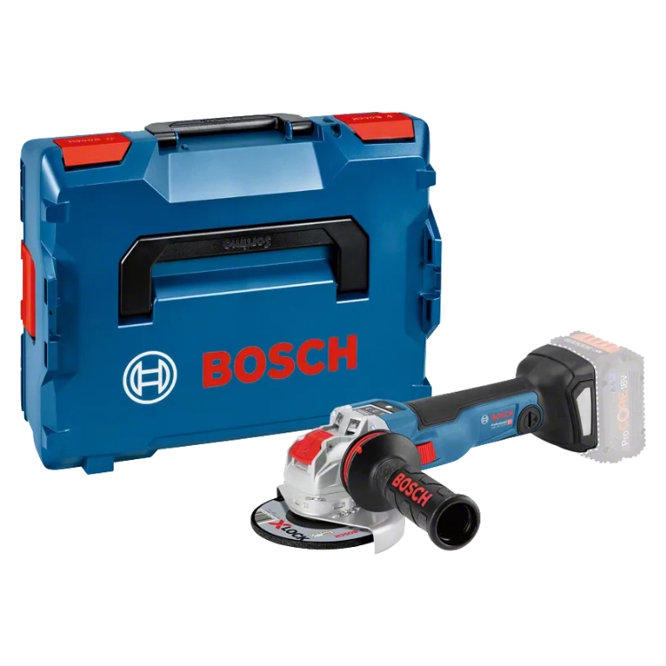 BOSCH aku kutna brusilica GWX 18V-10 SC 125mm + L-BOXX