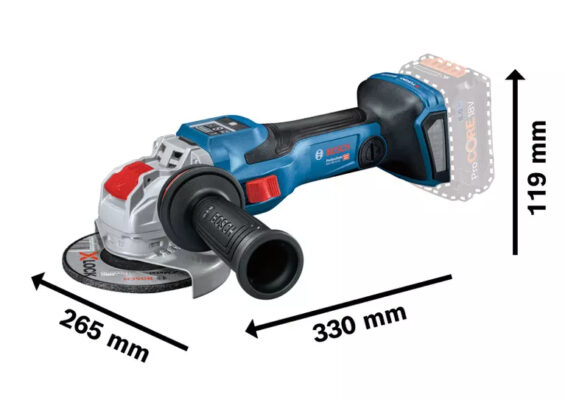 BOSCH aku kutna brusilica GWX 18V 15 SC 2XAku 18V 80Ah L BOXX alati matic 326052715 Alati Matić Alati vrhunske cijene i kvalitete