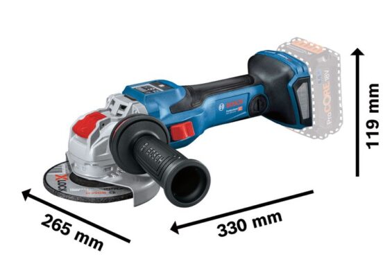 BOSCH aku kutna brusilica GWX 18V 15 SC L BOXX alati matic 782160485 Alati Matić Alati vrhunske cijene i kvalitete