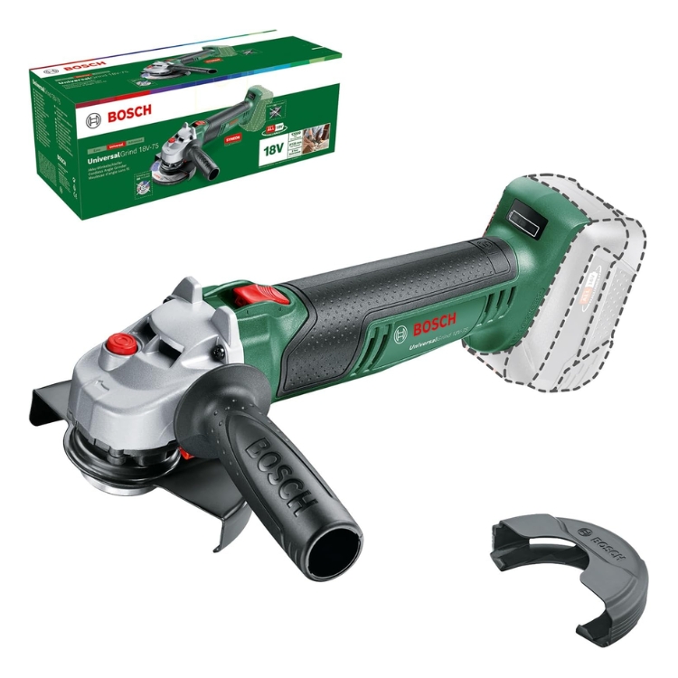 BOSCH aku kutna brusilica UniversalGrind 18V-75 125 mm