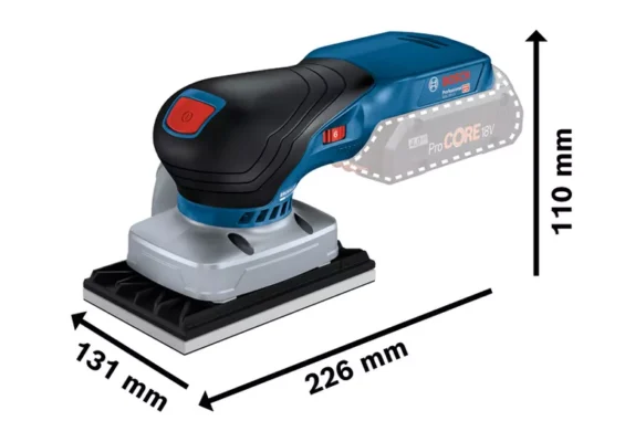 BOSCH aku oscilirajuca brusilica GSS 18V 13 L BOXX alati matic 889847556 Alati Matić Alati vrhunske cijene i kvalitete