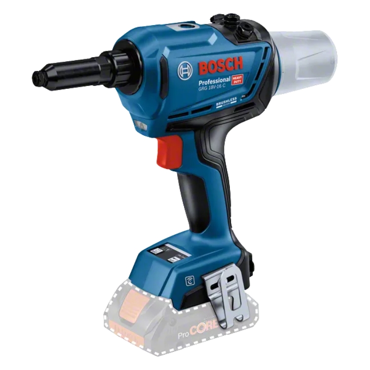 BOSCH aku pištolj za zakovice GRG 18V-16 C