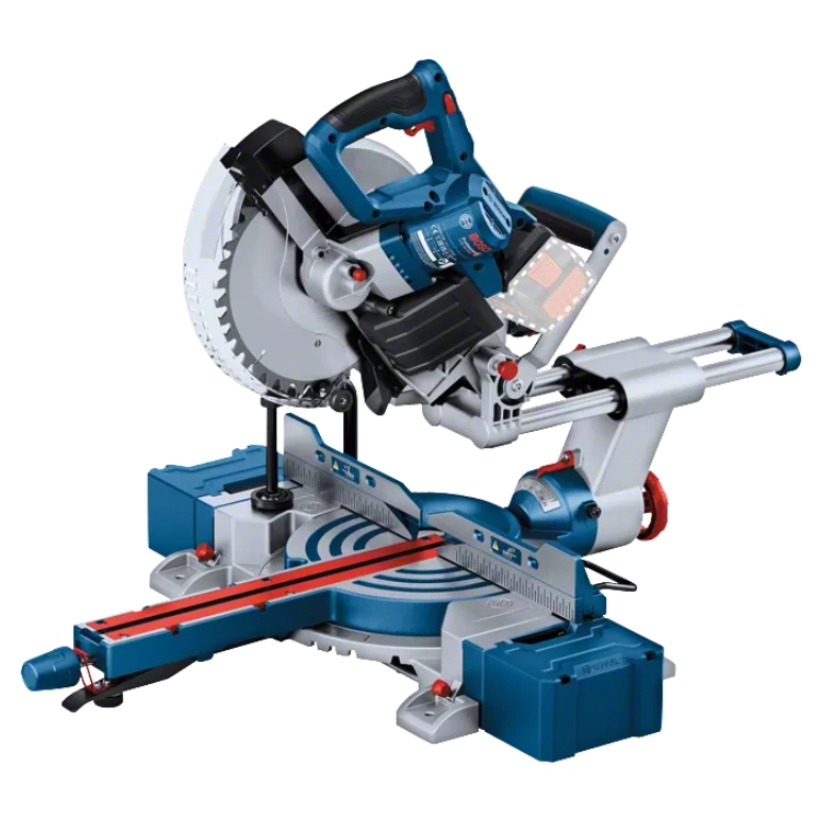 BOSCH aku potezno-nagibna pila GCM 18V-254 D