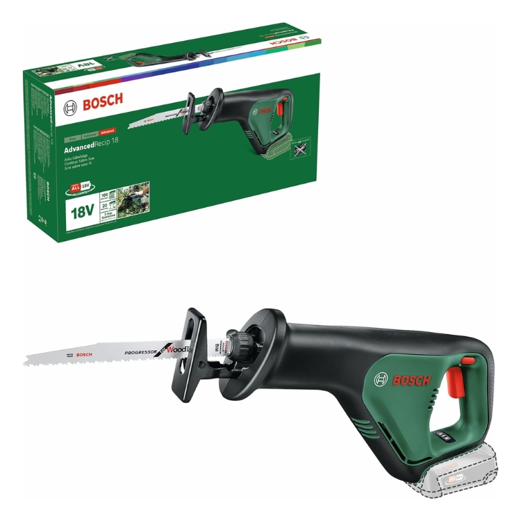 BOSCH aku recipročna pila AdvancedRecip 18 18V 2,5Ah