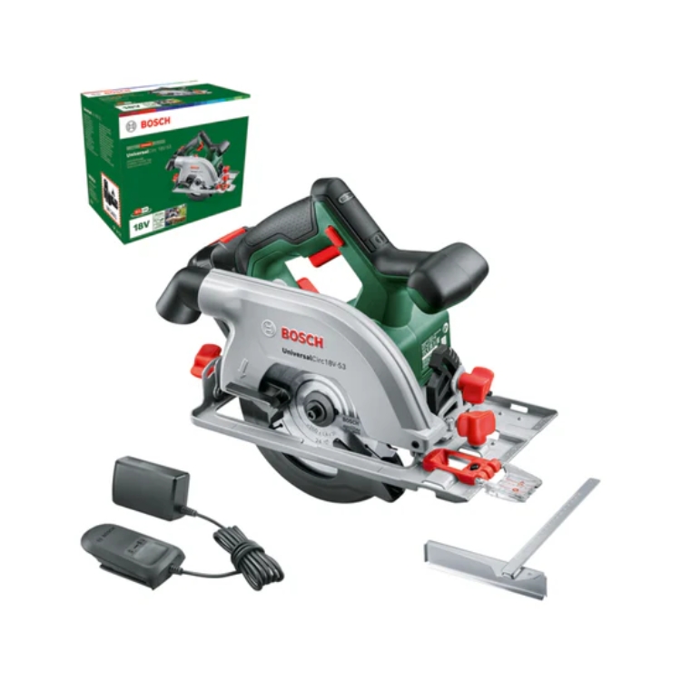 BOSCH aku ručna kružna pila UniversalCirc 18V-53 + aku set