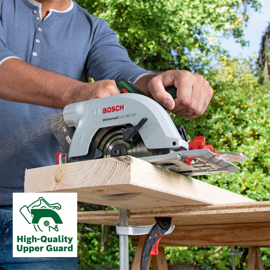 BOSCH aku ručna kružna pila UniversalCirc 18V-53 + aku set - Slika 2